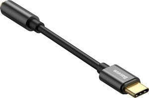 Adapter USB Baseus L54 USB-C - Jack 3.5mm Czarny  (6953156297845) 3