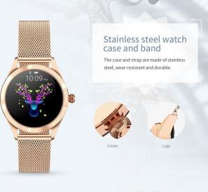 Smartwatch Gino Rossi BF1-4D2-1 Różowy 11