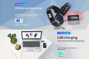 Smartband Pacific ZY647b Niebieski 8