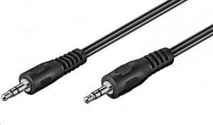 Kabel PremiumCord Jack 3.5mm - Jack 3.5mm 10m czarny (kjackmm10) 1