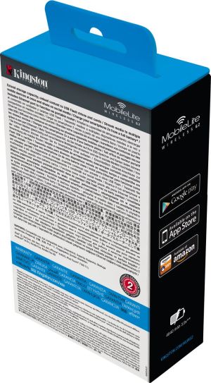 Czytnik Kingston MobileLite Wireless G2 (USB, SD, WI-FI 802.11 g/n, battery 4640mAh) - MLWG2 3