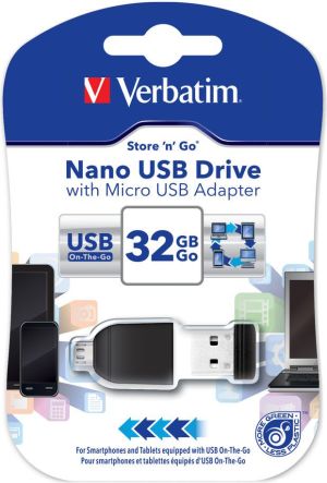 Pendrive Verbatim Nano, 32 GB  (49822) 2