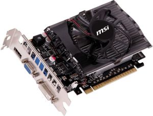 Karta graficzna MSI GeForce GT 730, 2GB GDDR3 (128 Bit), HDMI, DVI, D-Sub (N730-2GD3) 1