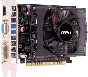 Karta graficzna MSI GeForce GT 730, 2GB GDDR3 (128 Bit), HDMI, DVI, D-Sub (N730-2GD3) 2