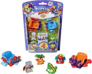 Figurka Magic Box Super Zings (Seria 5) - 4-pak + 2 pojazdy aerowagon (PSZ5B416IN00) 1