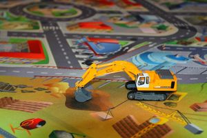 Achoka Dywan mata Miasto ulice drogi wysoka jakość efekt 3D 100x150 cm uniwersalny 3