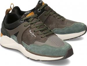 Pepe Jeans Buty męskie Jeans Blake 01 zielone r. 45 (PMS30569 765) 1