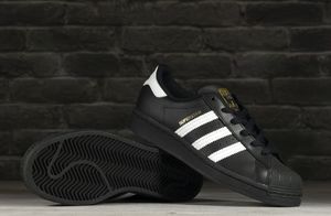 Adidas Buty dziecięce Superstar J czarne r. 38.5 (EF5398) 4