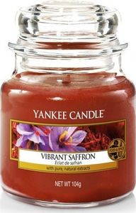 Yankee Candle świeca zapachowa słoik mały Vibrant Saffron 104g uniwersalna (17451) 1