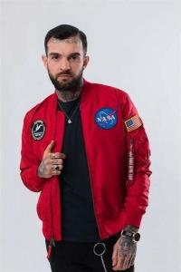 Kurtka męska Alpha Industries Kurtka męska MA 1 TT NASA Reversible II 328 Speed Red r. M 1