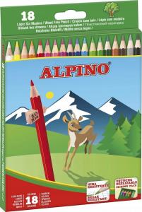 Alpino Kredki ołówkowe klasyczne 18 szt. 1