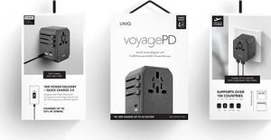 Ładowarka Uniq 2x USB-A 1x USB-C 3 A (UNIQ137GRY) 8