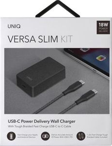 Ładowarka Uniq Versa Slim 1x USB-C 3 A (UNIQ136BLK) 4