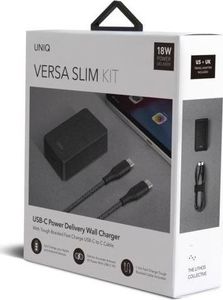 Ładowarka Uniq Versa Slim 1x USB-C 3 A (UNIQ136BLK) 7