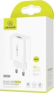 Ładowarka Usams CC83TC01 1x USB-A 3 A (63925-uniw) 2