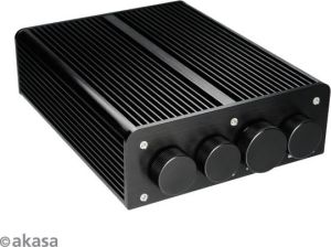 Obudowa Akasa Pascal Intel NUC wodoodporna obudowa do komputera Czarna (A-NUC08-A1B) 3