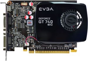 Karta graficzna EVGA GeForce GT 740 Superclocked Single Slot 4GB DDR3 (128 bit) 2x DVI, Mini-HDMI (04G-P4-2744-KR) 5