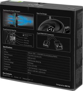Wentylator Arctic BioniX P140 Szary (ACFAN00159A) 7