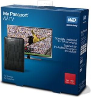 Dysk zewnętrzny HDD WD HDD My Passport AV-TV 500 GB Czarny (WDBHDK5000ABK-EESN) 7