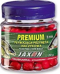 Jaxon Kukurydza Jaxon premium corn balls truskawka ochotka 4mm fj-pf106 1