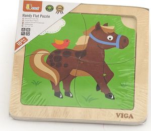 Viga Viga 51312 Puzzle na podkładce - Konik 1