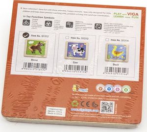 Viga Viga 51312 Puzzle na podkładce - Konik 2