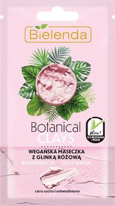 Bielenda Botanical Clays różowa glinka wegańska maseczka 1