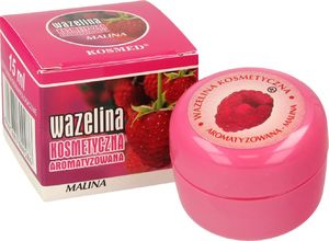 Kosmed Kosmed Wazelina kosmetyczna aromatyzowana - Malina 15ml 1