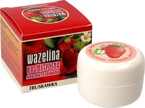 Kosmed Kosmed Wazelina kosmetyczna aromatyzowana - Truskawka 15ml 1