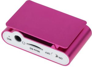 Quer Odtwarzacz MP3 różowy (KOM0744) 3