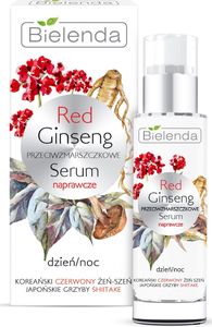 Bielenda Przeciwzmarszczkowe serum naprawcze Red Ginseng  na dzień i noc 30ml 1