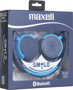 Słuchawki Maxell HP-BT400 Smilo Niebieskie 3