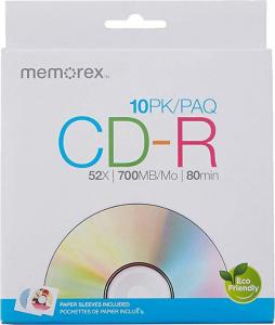 Memorex CD-R 700 MB 52x 10 sztuk (MEK10) 1