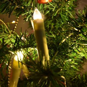 Platinet PLATINET MINI LED CANDLE 10 PCS WARM WHITE RGB GOLD COLOUR WITH REMOTE RGB 3