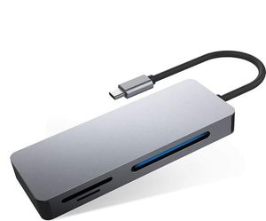 Czytnik Platinet Multimedia Adapter USB-C (PMMA7056) 1