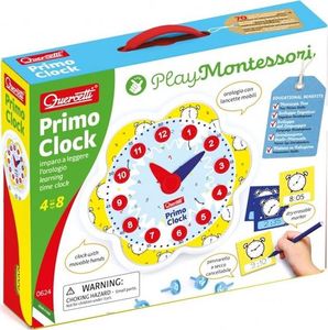 Quercetti Montessori Play Pierwszy Zegar 1