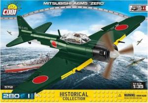 Cobi Small Army WWII Mitsubishi A6M5 Zero - myśliwiec japoński (5712) 1