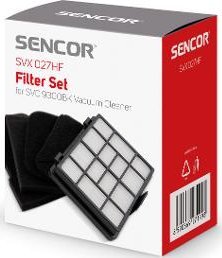 Sencor SVX 027HF Zestaw Filtrów SVC 9300BK 1