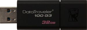 Pendrive Kingston DataTraveler 100 G3, 32 GB  (DT100G3/32GB-3P) 3