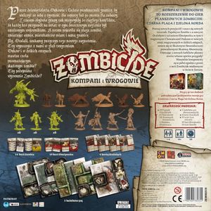 Portal Games Dodatek do gry Zombicide Czarna Plaga: Kompani i wrogowie 2