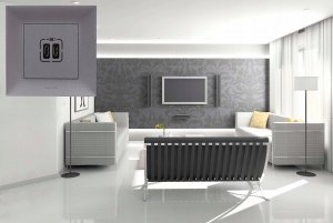Legrand Niloe Step - ramka potrójna 3x- kolor czarny 863593 3