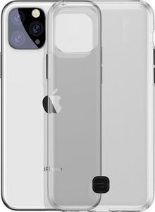 Baseus Przezroczyste etui silikonowe Baseus do iPhone 11 Pro Max 6,5'' (czarne) 2