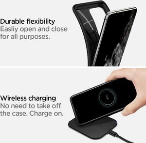 Spigen Spigen Liquid Air Samsung S20 Ultra czarny mat/black matte ACS00712 15