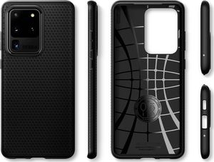 Spigen Spigen Liquid Air Samsung S20 Ultra czarny mat/black matte ACS00712 9