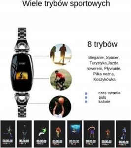 Smartwatch Watchmark H8 Srebrny 5