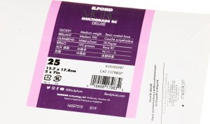 Ilford 1x 25 Ilford MG RC DL 1M 13x18 2