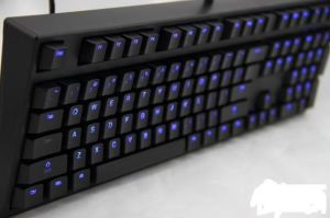 Klawiatura Ducky Ducky Zero Gaming - Mechaniczna - MX-Red, niebieski LED (DK2108S-RDEALB) DE 3