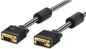 Kabel Ednet D-Sub (VGA) - D-Sub (VGA) 1.8m czarny (84530) 1