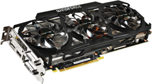 Karta graficzna Gigabyte GeForce GTX 780 Ti, 3GB GDDR5 (384 Bit) 2xDVI, DisplayPort, HDMI (GV-N78TWF3-3GD) 2