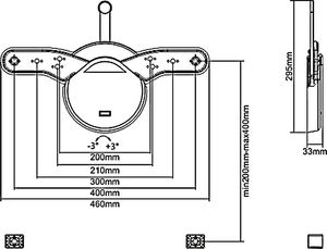 Maclean Uchwyt ścienny MC-877 23'' - 55'' 5